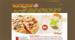 Desktop Screenshot of brunswickpizza.netbistros.com